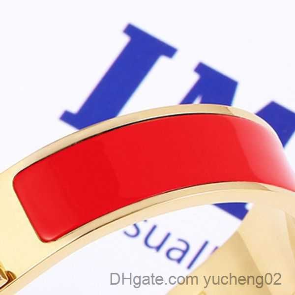rainbow enamel gold buckle bangle bracelets 12mm woman cuff fashion designer bracelet jewelry for man women good gift with orange boxx m3, Black
rainbow enamel gold buckle bangle bracelets 12mm woman cuff fashion designer bracelet jewelry for man women good gift with orange boxx m3, Black
