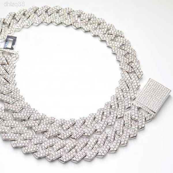 925 sterling silver chain fashion jewelry men necklace 20mm hip hop jewelry men miami cuban link chain cz iced out chains
925 sterling silver chain fashion jewelry men necklace 20mm hip hop jewelry men miami cuban link chain cz iced out chains