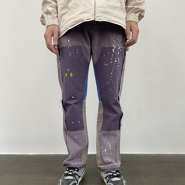 mens jeans retro hip hop splash ink slim distressed colored patchwork denim jean men high street fashionable graffiti trousers 230506, Blue
mens jeans retro hip hop splash ink slim distressed colored patchwork denim jean men high street fashionable graffiti trousers 230506, Blue