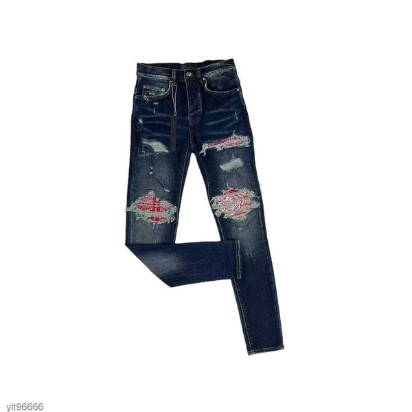 hm605 mens jeans slim jeans distressed denim white designer leather pants with holes letters torn tattered knee ripped for man skinny, Blue
hm605 mens jeans slim jeans distressed denim white designer leather pants with holes letters torn tattered knee ripped for man skinny, Blue
