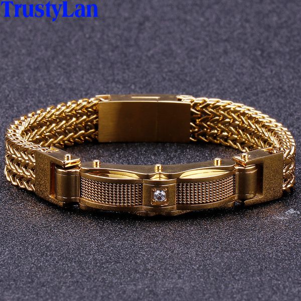 chain luxury gold plated men s bracelets friends man bracelet with magnet clasp 316l stainless steel male jewellery accessories 230506, Black
chain luxury gold plated men s bracelets friends man bracelet with magnet clasp 316l stainless steel male jewellery accessories 230506, Black
