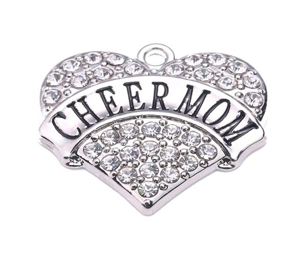 multi color cheer mom new love heart letter crystal charm pendant for diy jewelry making accessories1033816, Silver
multi color cheer mom new love heart letter crystal charm pendant for diy jewelry making accessories1033816, Silver