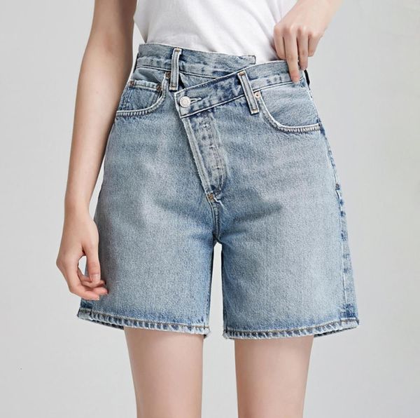 womens shorts asymmetrical highwaist women denim shorts fashion wild summer lady 230506, White;black
womens shorts asymmetrical highwaist women denim shorts fashion wild summer lady 230506, White;black