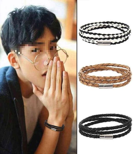 korean men039s multilayer woven bracelet korean leather rope bracelet couple8223536, Golden;silver
korean men039s multilayer woven bracelet korean leather rope bracelet couple8223536, Golden;silver