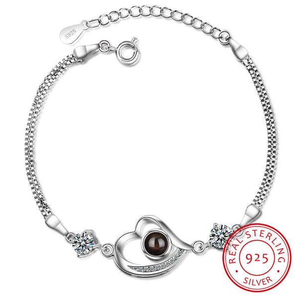 charm bracelets fashion 925 sterling silver zirconia projection double layer heart shaped bracelets for women gift s-b242 aa230506, Golden;silver
charm bracelets fashion 925 sterling silver zirconia projection double layer heart shaped bracelets for women gift s-b242 aa230506, Golden;silver