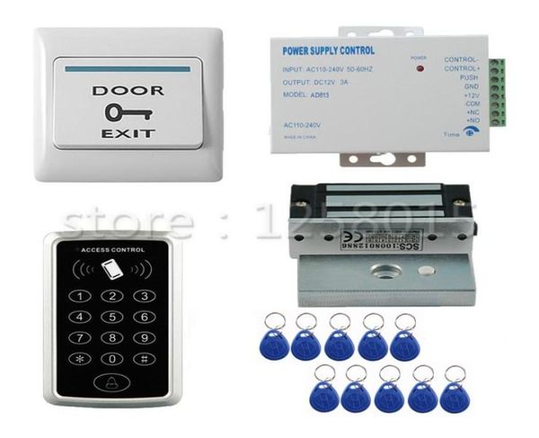 diy 125khz rfid black controller access control kit for single door control60kg magnetic lockdoor switchpower10 key fob9915742
diy 125khz rfid black controller access control kit for single door control60kg magnetic lockdoor switchpower10 key fob9915742