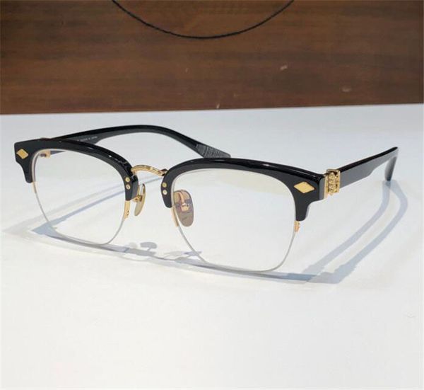 new fashion design optical eyewear 8057 cat eye half frame simple and versatile punk style retro transparent glasses, Black
new fashion design optical eyewear 8057 cat eye half frame simple and versatile punk style retro transparent glasses, Black