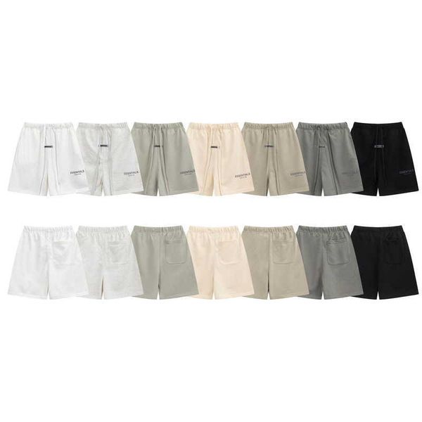 j7cd 2023 men's and women's new shorts fashion high street brand ess double thread reflective five point drawstring loose fitting, White;black
j7cd 2023 men's and women's new shorts fashion high street brand ess double thread reflective five point drawstring loose fitting, White;black