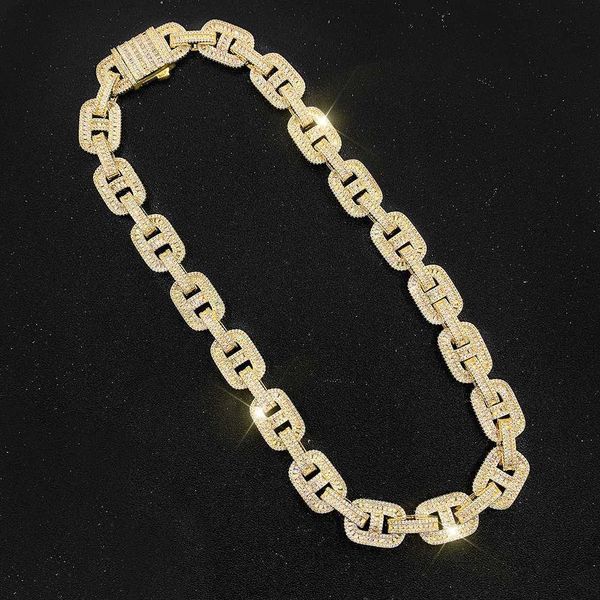 2023 iced out 12mm cz cuban link chain hiphop necklace 18k gold miami chain new arrivals rapper jewelries men icy chain, Silver
2023 iced out 12mm cz cuban link chain hiphop necklace 18k gold miami chain new arrivals rapper jewelries men icy chain, Silver