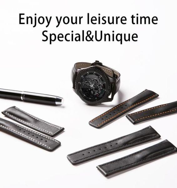20mm 22mm leather for omega 300 for samsung gear s3 waterproof watch band strap watchband bracelet man black orange1271505, Black;brown
20mm 22mm leather for omega 300 for samsung gear s3 waterproof watch band strap watchband bracelet man black orange1271505, Black;brown