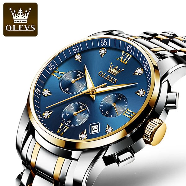 wristwatches other goods olevs watches for men brand luxury chronograph luminous quartz watch fashion business waterproof stainless steel wr, Slivery;brown
wristwatches other goods olevs watches for men brand luxury chronograph luminous quartz watch fashion business waterproof stainless steel wr, Slivery;brown