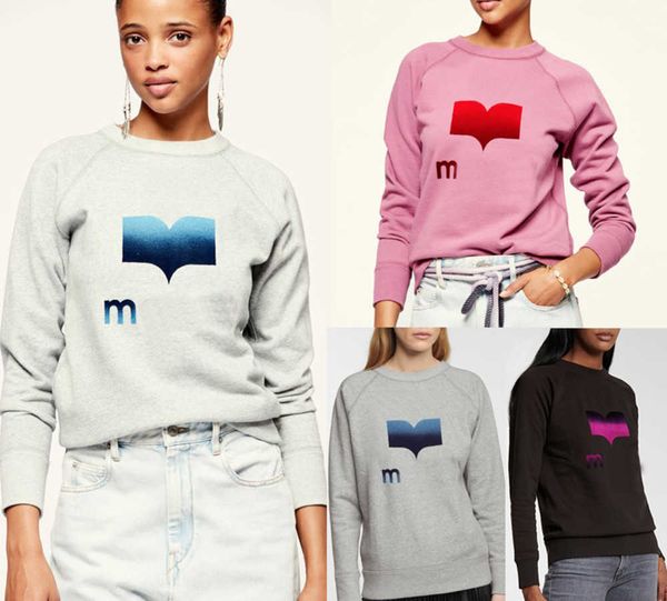 23ss isabel marant designer sweatshirt fashion pullover long sleeve gradient contrast flocking printed loose round neck sweater for women, Black
23ss isabel marant designer sweatshirt fashion pullover long sleeve gradient contrast flocking printed loose round neck sweater for women, Black