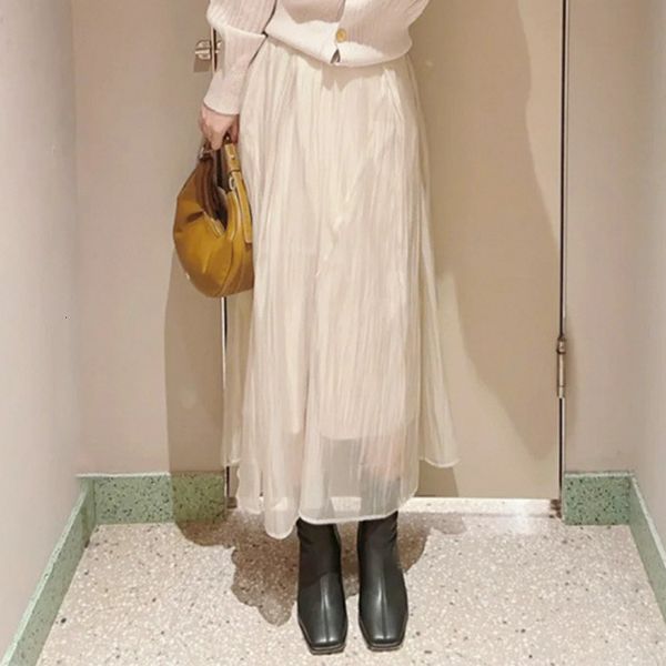 skirts neploe japanese faldas mujer moda gothic autumn winter pleated slim long skirt y2k high waist solid color chiffon jupe 230506, Black
skirts neploe japanese faldas mujer moda gothic autumn winter pleated slim long skirt y2k high waist solid color chiffon jupe 230506, Black