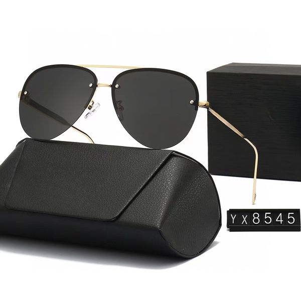 polarized lenses give men a unique and refined metal frame for casual use high-end and atmospheric, highlighting personalized sunglasses, White;black
polarized lenses give men a unique and refined metal frame for casual use high-end and atmospheric, highlighting personalized sunglasses, White;black