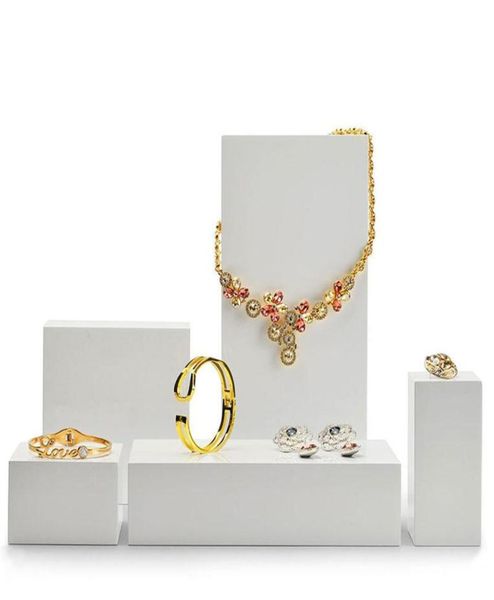 jewelry pouches bags oirlv elegant white gloss lacquered solid wood ring bracelet display holder earring pendant stand set3461755, Pink;blue
jewelry pouches bags oirlv elegant white gloss lacquered solid wood ring bracelet display holder earring pendant stand set3461755, Pink;blue