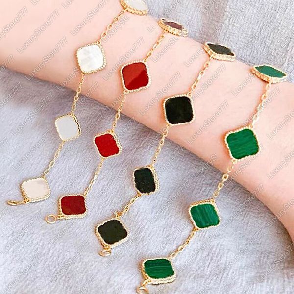 designer bracelet clover bracelet high-quality bracelets designer for women 4/four leaf clover charm bracelets 18k gold agate shell women&gi, Golden;silver
designer bracelet clover bracelet high-quality bracelets designer for women 4/four leaf clover charm bracelets 18k gold agate shell women&gi, Golden;silver