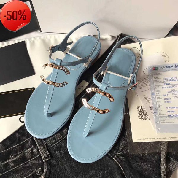 two c classic flat bottom luxury designers sandals coarse leather suede woman sneakers slides shoes metal buckle parties heels belt lady cha, Black
two c classic flat bottom luxury designers sandals coarse leather suede woman sneakers slides shoes metal buckle parties heels belt lady cha, Black