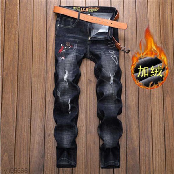 mens jeans slim jeans distressed denim white designer leather pants with holes letters torn tattered knee ripped for man skinny straight leg, Blue
mens jeans slim jeans distressed denim white designer leather pants with holes letters torn tattered knee ripped for man skinny straight leg, Blue
