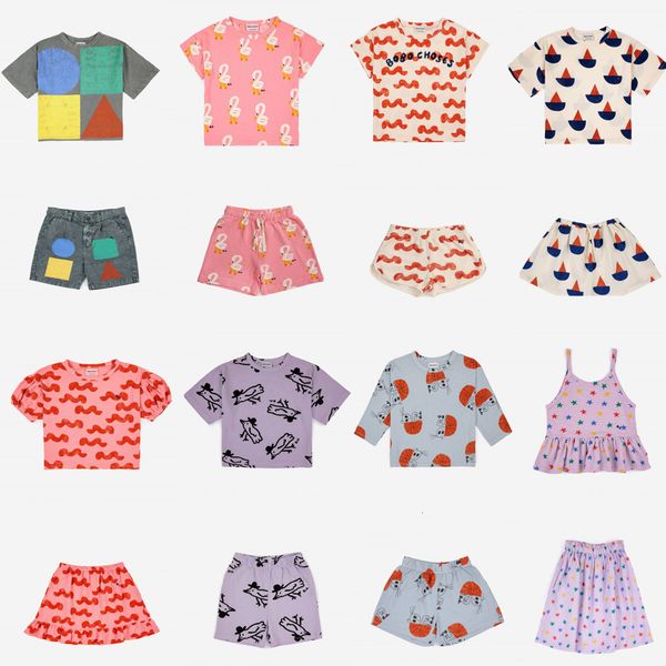 tshirts korean girls boys t shirts shorts 2023 bc summer baby children's tee suit kids clothes from 2 to 8 years clothing 230506, Blue
tshirts korean girls boys t shirts shorts 2023 bc summer baby children's tee suit kids clothes from 2 to 8 years clothing 230506, Blue