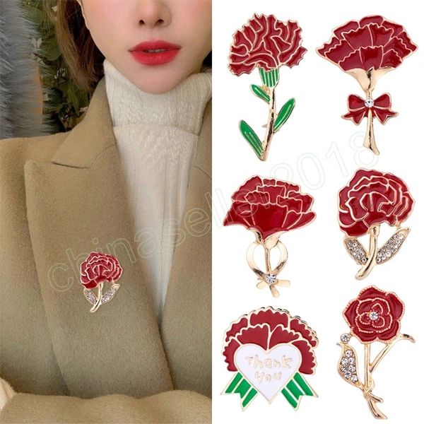 fashion red flower brooch women rose carnation alloy golden brooch wedding party jewelry dress coat accessories pin gifts, Gray
fashion red flower brooch women rose carnation alloy golden brooch wedding party jewelry dress coat accessories pin gifts, Gray
