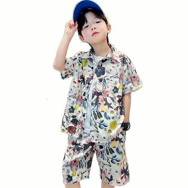 clothing sets kids clothes boys floral pattern for blouse short tracksuit boy summer tracksuits children 230506, White
clothing sets kids clothes boys floral pattern for blouse short tracksuit boy summer tracksuits children 230506, White
