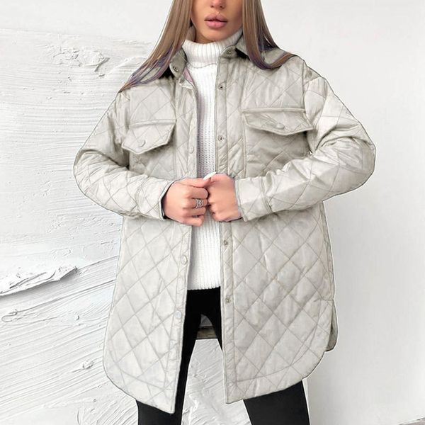 leather ladies parkas autumn winter solid breasted lapel loose belt warm long coat jacket women streetwear casual outerwear female top, Black
leather ladies parkas autumn winter solid breasted lapel loose belt warm long coat jacket women streetwear casual outerwear female top, Black