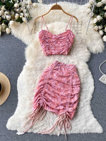 two piece dress singreiny lace two piece suits female strap camis drstring floral short skirt slim bodycon summer two pieces set j230506, White
two piece dress singreiny lace two piece suits female strap camis drstring floral short skirt slim bodycon summer two pieces set j230506, White