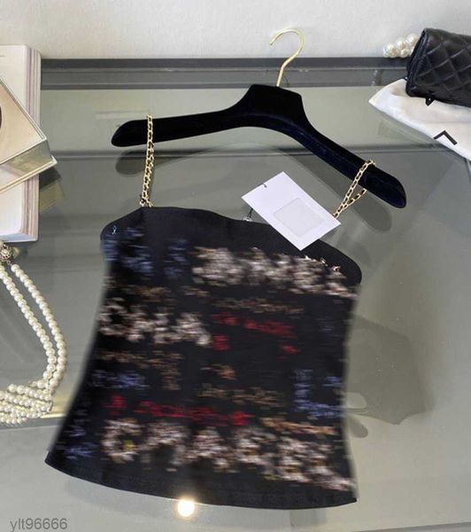 designer runway summer 2023 women's t-shirt fashion chain tanks ladies elegant letter women sleeveless casual tank, White
designer runway summer 2023 women's t-shirt fashion chain tanks ladies elegant letter women sleeveless casual tank, White