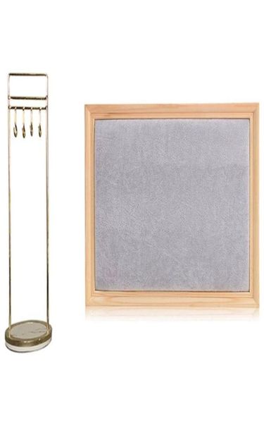 jewelry pouches bags 2 pcs stand earrings necklace display stand whitegold gray4897420, Pink;blue
jewelry pouches bags 2 pcs stand earrings necklace display stand whitegold gray4897420, Pink;blue