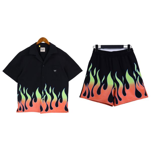 summer american men striped print cardigan lapel short sleeves cotton two pieces shorts set, White;black
summer american men striped print cardigan lapel short sleeves cotton two pieces shorts set, White;black