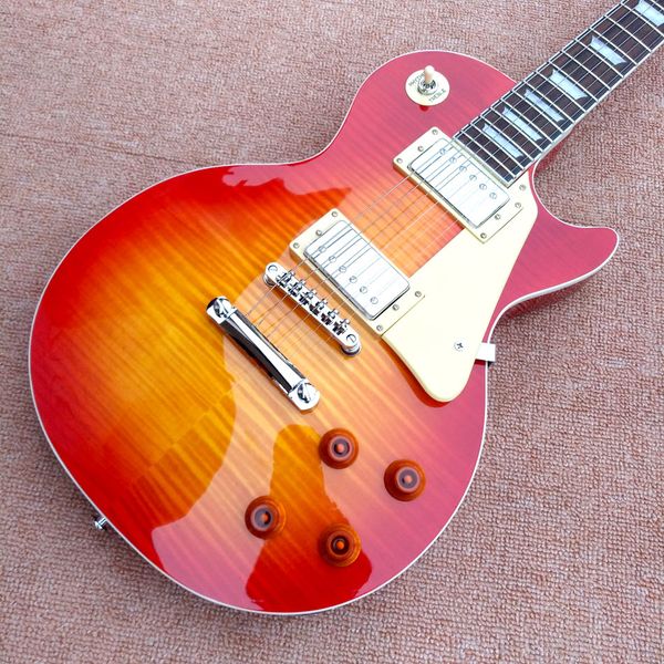 mahogany fingerboard electric guitar, solid mahogany, chrome hardware, cherry maple 58
mahogany fingerboard electric guitar, solid mahogany, chrome hardware, cherry maple 58