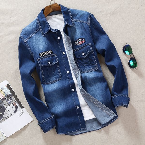 men's casual shirts 2023 spring men's soft denim trendy fashion business cowboy longsleeved double pocket men slim 230506, White;black
men's casual shirts 2023 spring men's soft denim trendy fashion business cowboy longsleeved double pocket men slim 230506, White;black