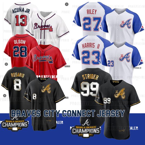 spencer strider 2023 jersey michael harris ii ronald acuna jr. austin riley murphy max fried ozzie albies matt olson rosario hank aaron, Blue;black
spencer strider 2023 jersey michael harris ii ronald acuna jr. austin riley murphy max fried ozzie albies matt olson rosario hank aaron, Blue;black