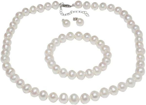 king of gems 925 sterling silver freshwater breed white pearl jewelry set - necklace earrings and bracelet - perfect bride gift pearl freshw, Golden;silver
king of gems 925 sterling silver freshwater breed white pearl jewelry set - necklace earrings and bracelet - perfect bride gift pearl freshw, Golden;silver