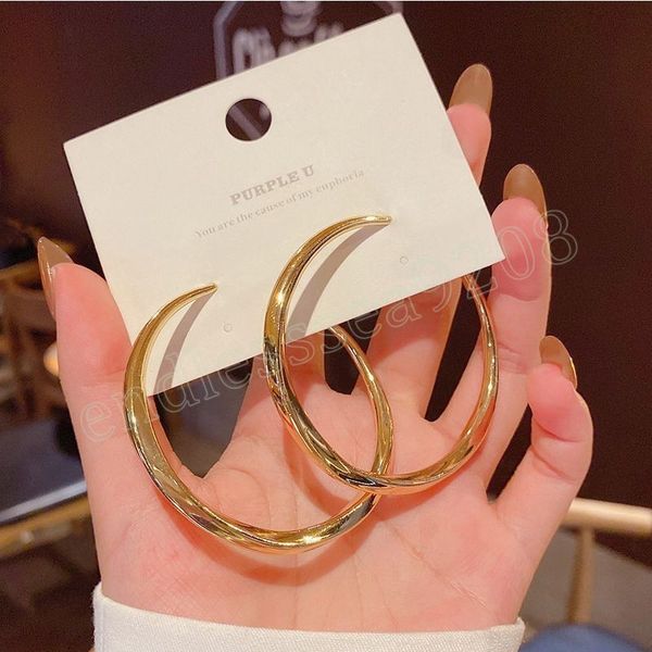 women large hoop earrings big circle dangle earrings fashion metal round drop earring engagement party jewelry, Golden;silver
women large hoop earrings big circle dangle earrings fashion metal round drop earring engagement party jewelry, Golden;silver