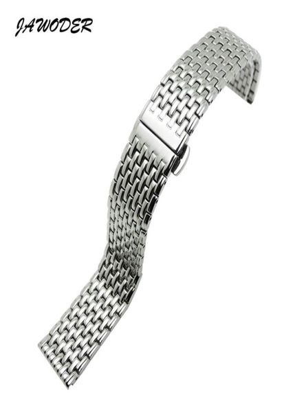 jawoder watch band 18 19 20 22mm men women silver pure solid stainless steel polishing watch strap deployment buckle bracelet9728659, Black;brown
jawoder watch band 18 19 20 22mm men women silver pure solid stainless steel polishing watch strap deployment buckle bracelet9728659, Black;brown