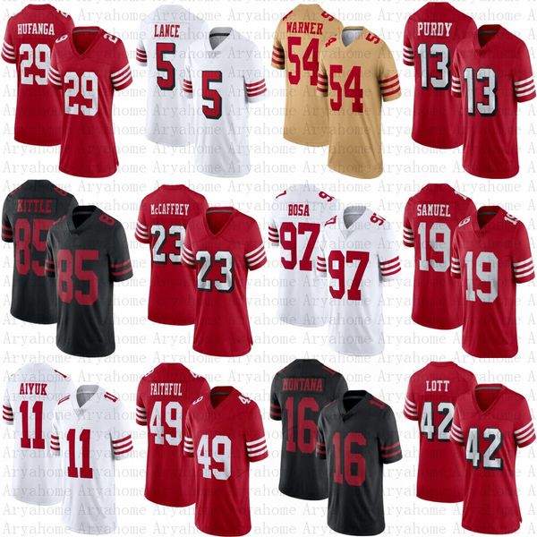 brock purdy mccaffrey niners custom football jersey deebo samuel nick bosa trey lance george kittle fred warner jerry rice 49ers trent willi, Black;red
brock purdy mccaffrey niners custom football jersey deebo samuel nick bosa trey lance george kittle fred warner jerry rice 49ers trent willi, Black;red