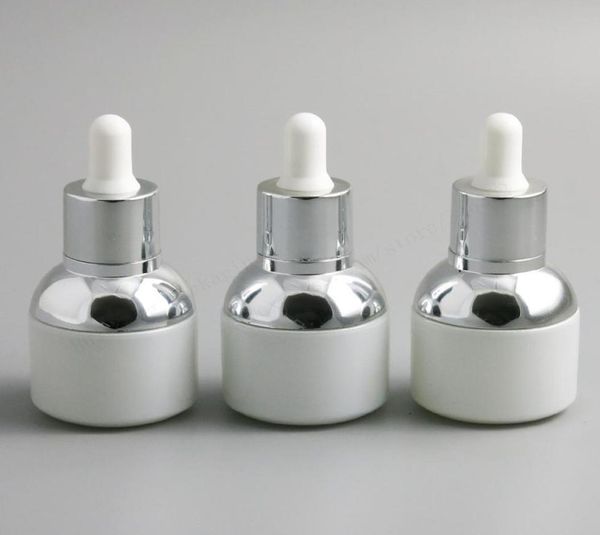 20 x 30ml empty pear white glass drop bottle with silver aluminum clourse rubber 1oz cosmetic container4928496
20 x 30ml empty pear white glass drop bottle with silver aluminum clourse rubber 1oz cosmetic container4928496