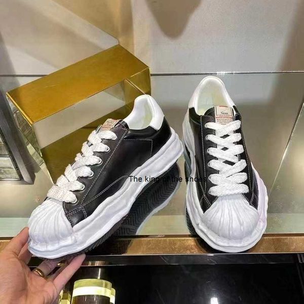 dress shoes cowhide dissolution mmy thick bottom sneaker mihara trend couples shoes japanese leather platform women shoes men tennis shoes 2, Black
dress shoes cowhide dissolution mmy thick bottom sneaker mihara trend couples shoes japanese leather platform women shoes men tennis shoes 2, Black