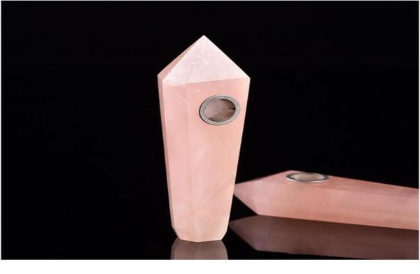 1pc natural crystal rose quartz pink smoking pipe crystal point wand healing stones strainer quartz stone f jllogc6182236, Black
1pc natural crystal rose quartz pink smoking pipe crystal point wand healing stones strainer quartz stone f jllogc6182236, Black