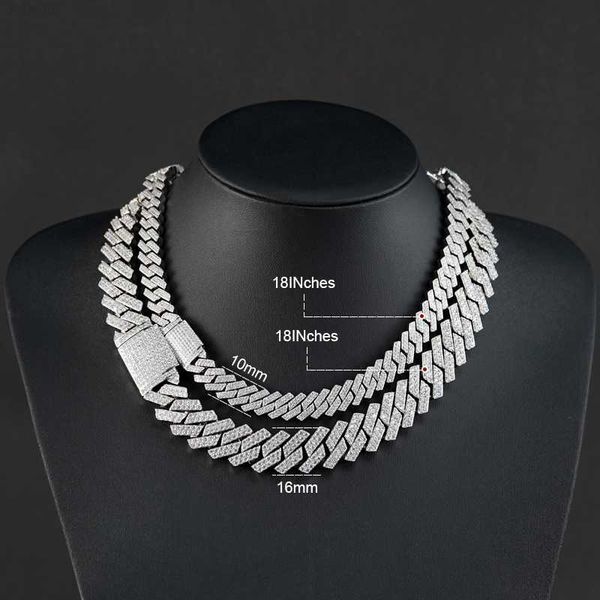 fashion hip hop design 10mm 16mm necklace for men 925 silver moissanite ice out hip hop jewelry cuban chain necklaces for men
fashion hip hop design 10mm 16mm necklace for men 925 silver moissanite ice out hip hop jewelry cuban chain necklaces for men