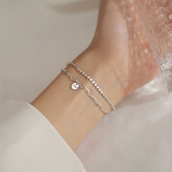 charm bracelets fashion 925 sterling silver temperament small bracelet personality double layer small beads silver jewelry for women wedding, Golden;silver
charm bracelets fashion 925 sterling silver temperament small bracelet personality double layer small beads silver jewelry for women wedding, Golden;silver