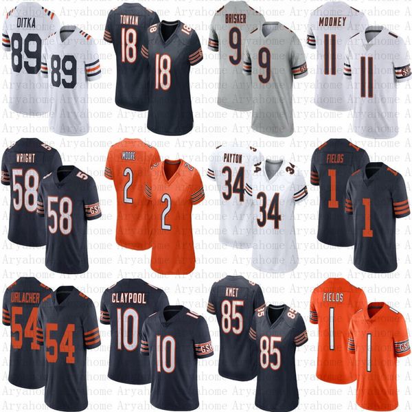 1 justin fields custom football jersey dj moore walter payton bears jaquan brisker robert tonyan darnell mooney tremaine edmunds darnell wri, Black;red
1 justin fields custom football jersey dj moore walter payton bears jaquan brisker robert tonyan darnell mooney tremaine edmunds darnell wri, Black;red