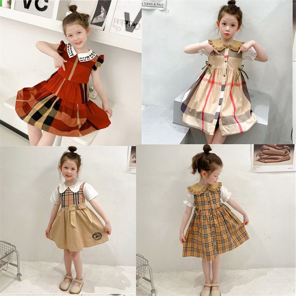 new high-end girl skirt brand designer girl skirt alphabet print sewing design short sleeve pleated skirt summer girl g3#90cm-140cm, Red;yellow
new high-end girl skirt brand designer girl skirt alphabet print sewing design short sleeve pleated skirt summer girl g3#90cm-140cm, Red;yellow
