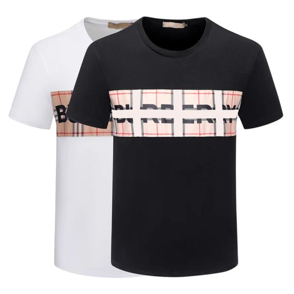 men's t-shirt black and white color plaid stripe brand official website the same 100% cotton breathable wrinkle resistant men's an, White;black
men's t-shirt black and white color plaid stripe brand official website the same 100% cotton breathable wrinkle resistant men's an, White;black