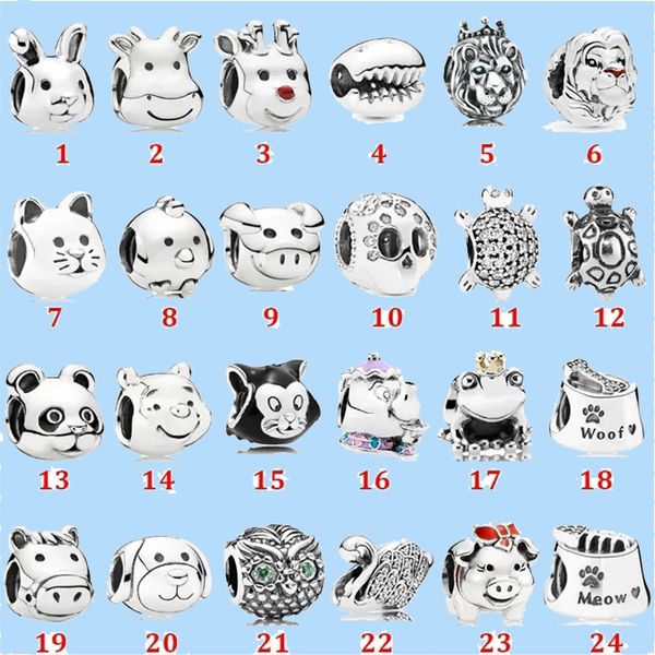 925 silver beads charms fit pandora charm animal series lion tortoise rabbit beads beads love, Black
925 silver beads charms fit pandora charm animal series lion tortoise rabbit beads beads love, Black