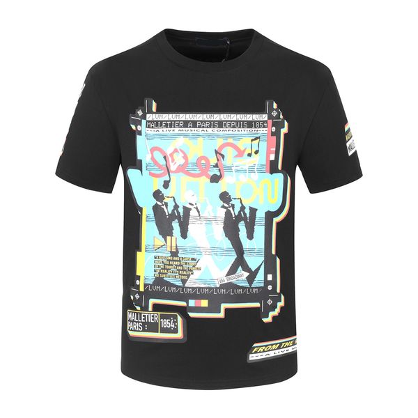 designer men's t-shirts summer loose casual quality print sleeve short tshirt yiu2, White;black
designer men's t-shirts summer loose casual quality print sleeve short tshirt yiu2, White;black