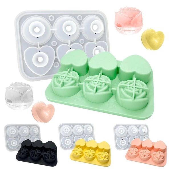 4/6 cavity rose ice cube tray heart shape silicone ice mold jelly pudding ice cream mold ice ball maker for whiskey cocktails soda
4/6 cavity rose ice cube tray heart shape silicone ice mold jelly pudding ice cream mold ice ball maker for whiskey cocktails soda