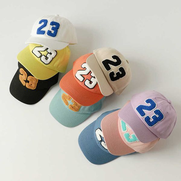 ball caps number 23 children baseball cap solid color summer baby hat outdoor adjustable kids snapback sun hats j230504, Blue;gray
ball caps number 23 children baseball cap solid color summer baby hat outdoor adjustable kids snapback sun hats j230504, Blue;gray