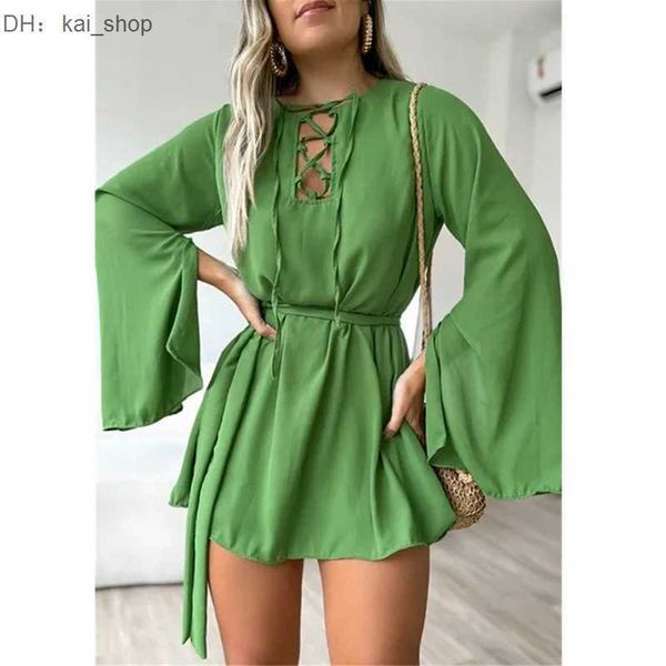 street style dresses 2023 summer new product fresh sweet bandage half open collar flare sleeve dress short skirt anti glare1, Black;pink
street style dresses 2023 summer new product fresh sweet bandage half open collar flare sleeve dress short skirt anti glare1, Black;pink